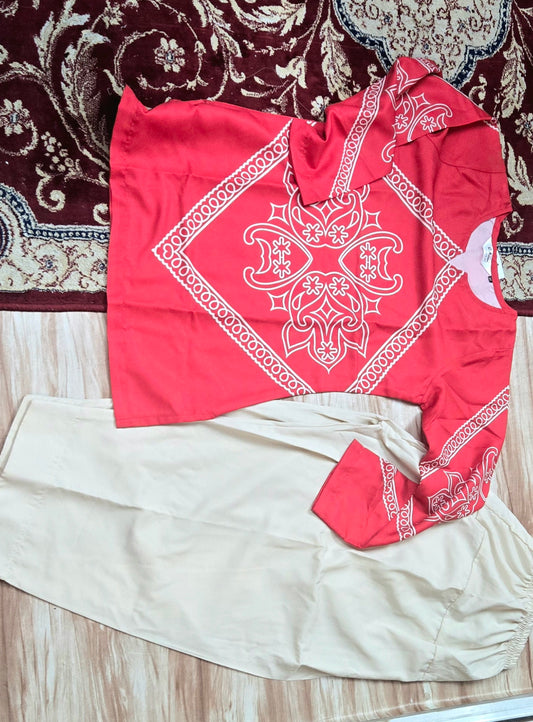 red jokha farsi bottom set
