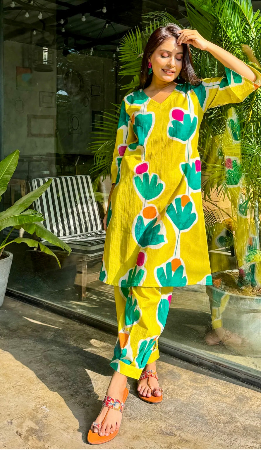 (Afgani pant) co ord set