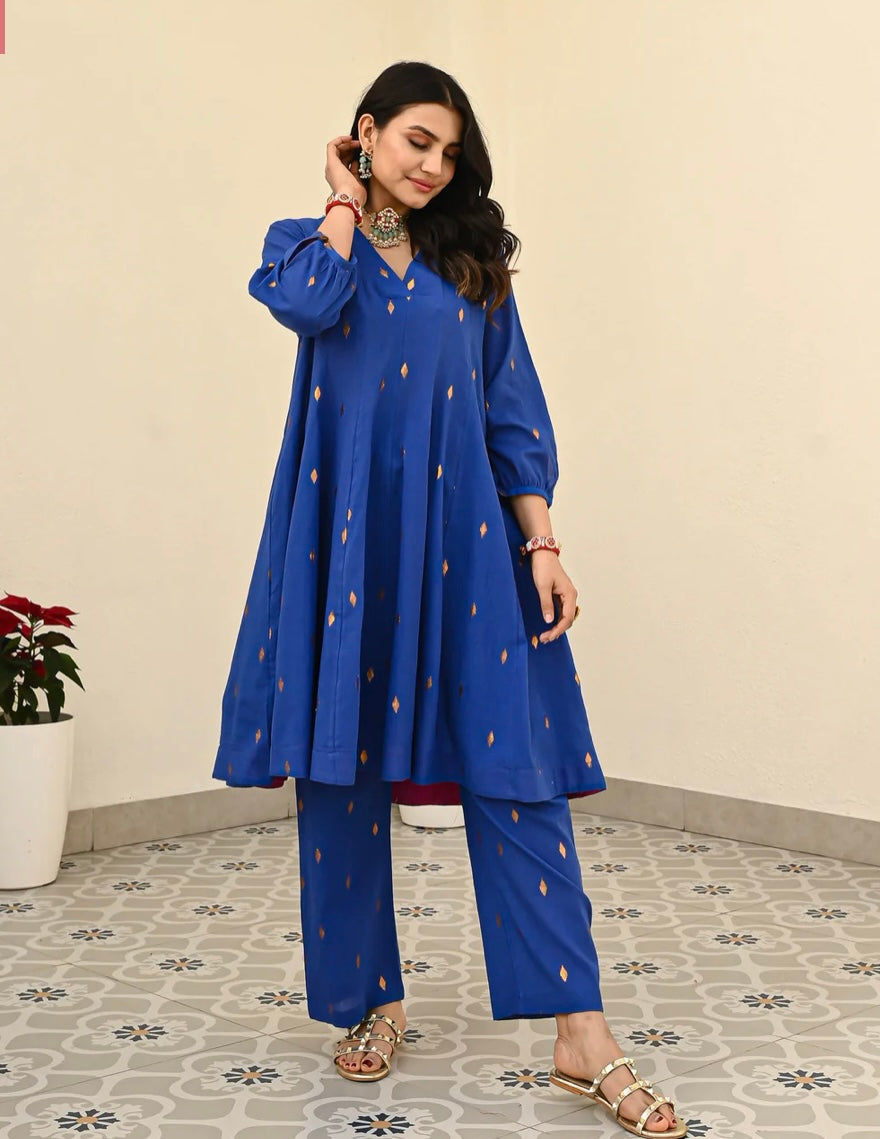 (GEET) COTTON SET BLUE gigi