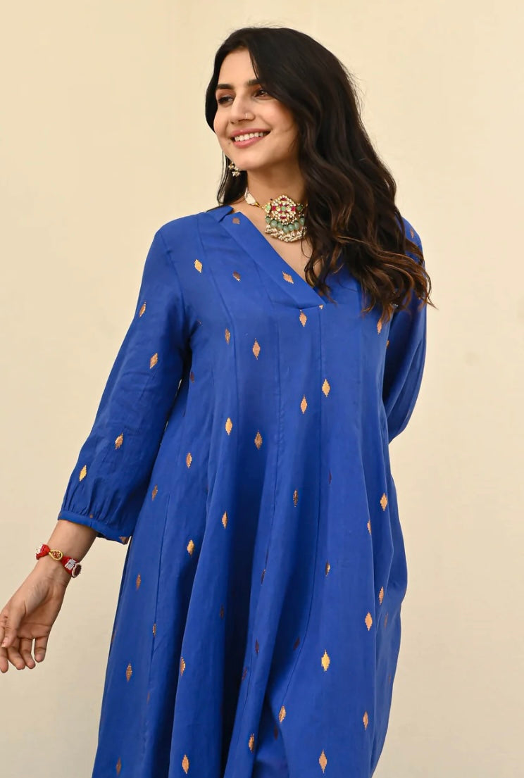 (GEET) COTTON SET BLUE gigi
