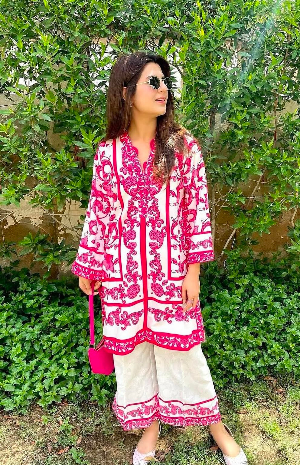 (LULU) pink CO ORD SET pini