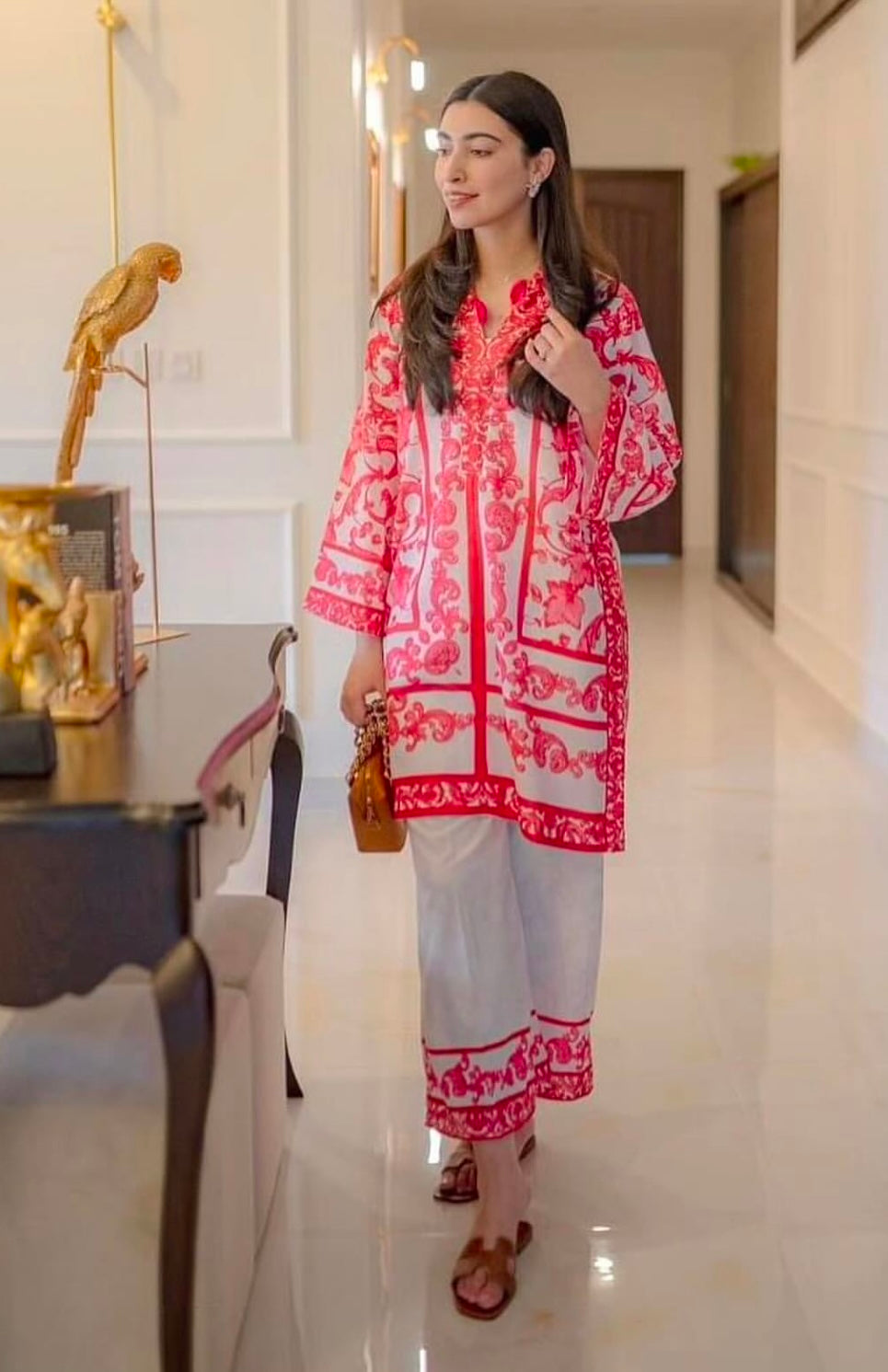 (LULU) pink CO ORD SET pini