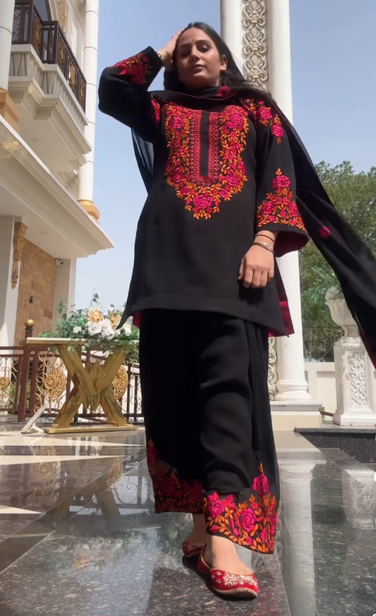 ALISHA 3pcs set black