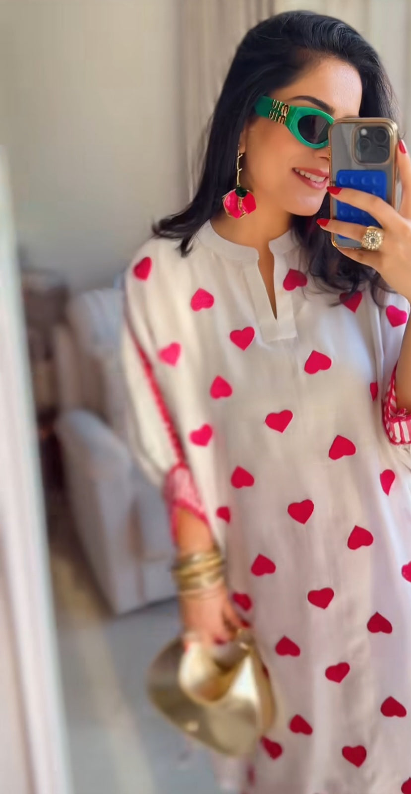 soft heart top n bottom set