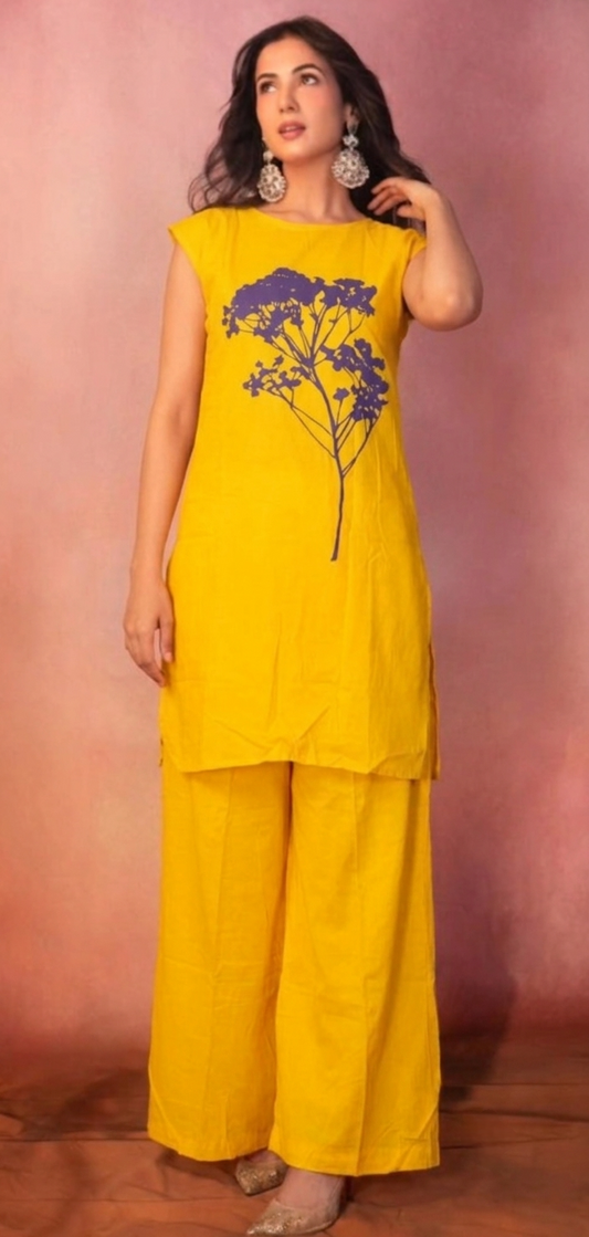 Purple tree co ord
