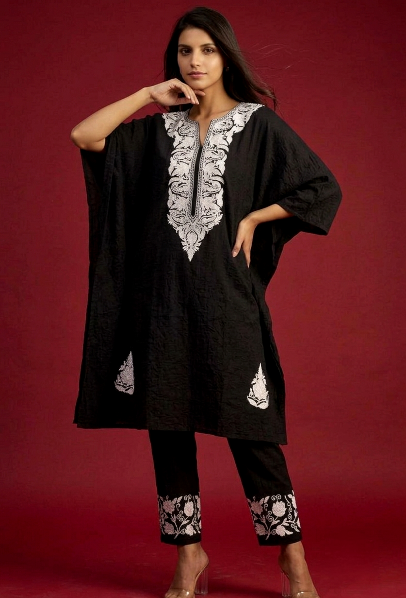 Black treee KAFTAN SET