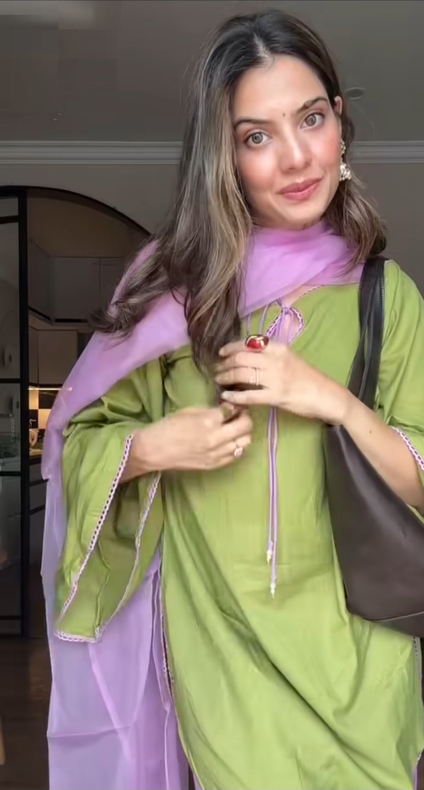 Green hues 3pcs set