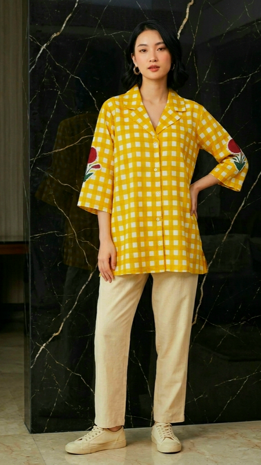 Zen yellow SHIRT