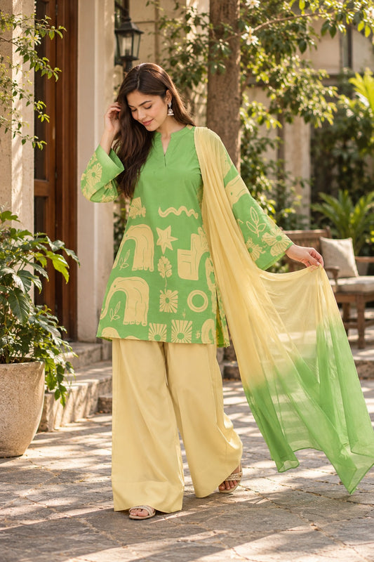 Green forest 3pcs set