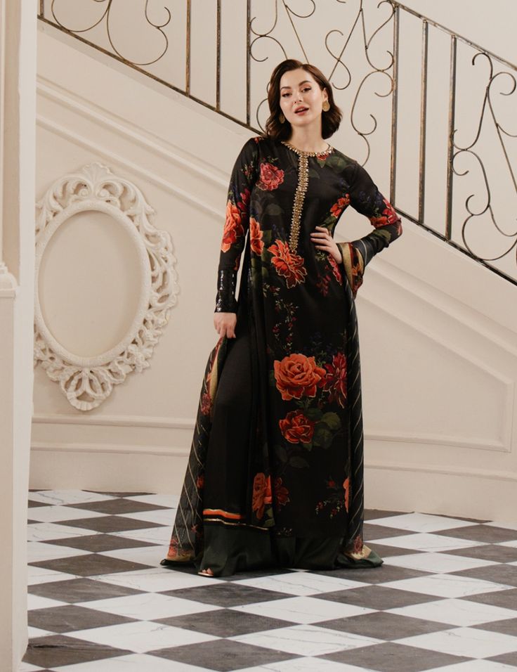 Riyat 3pcs set black anr