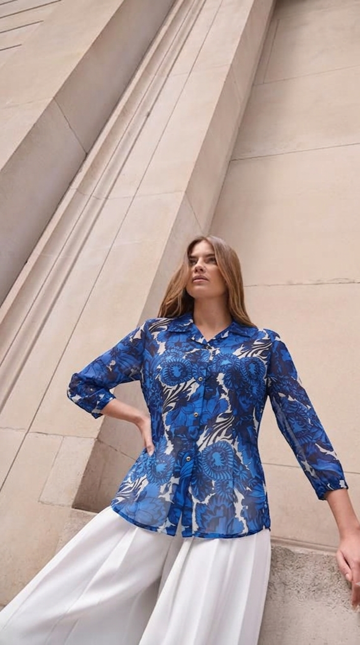 Alpine blue shirt