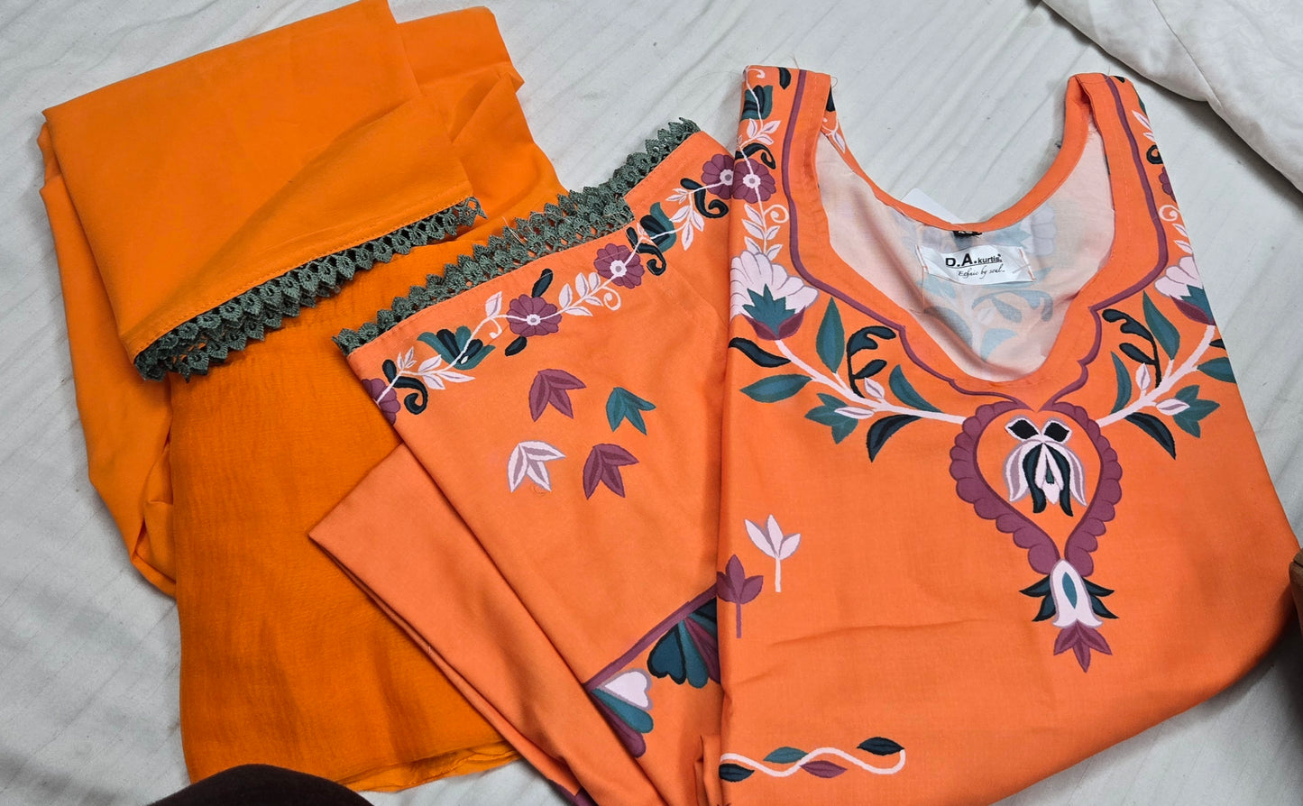 Orange cream 3pcs set