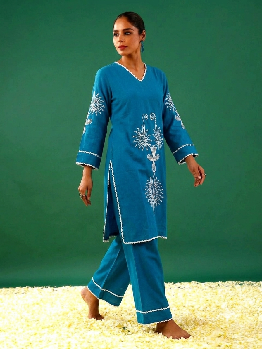 Blue tide ariee co ord set