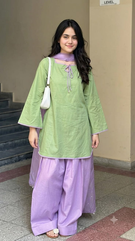 Green hues 3pcs set