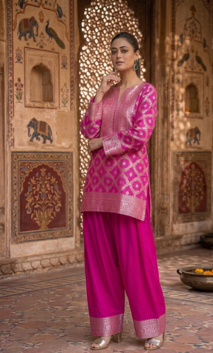 Oman pink co ord set