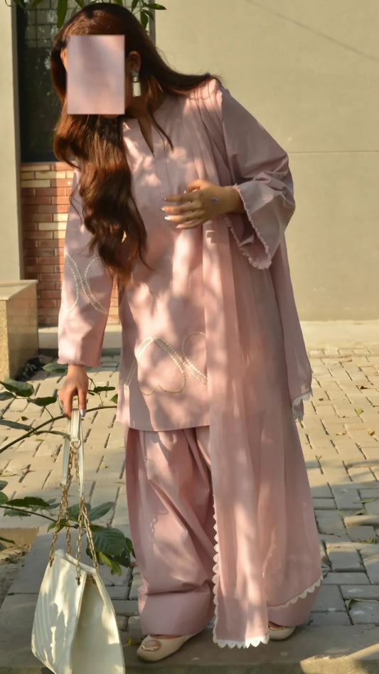 Ishara 3pcs set pink ad2 yee