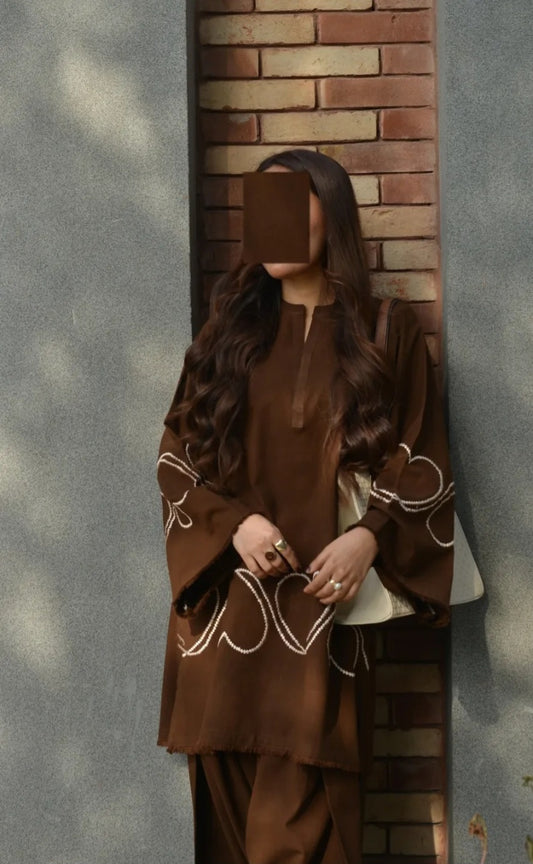 Ishara heart co ord set