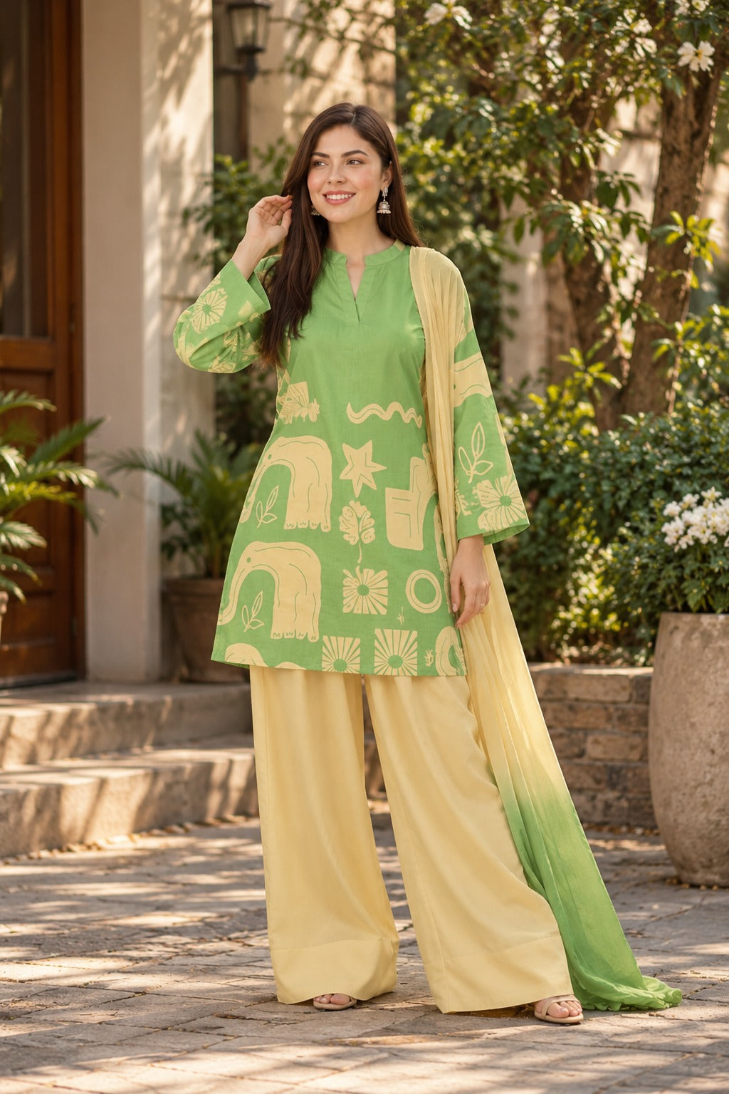 Green forest 3pcs set