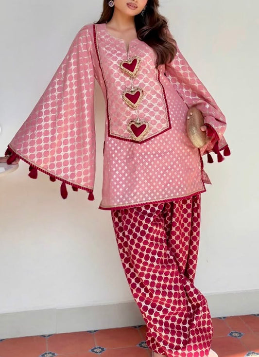 rush gold  farshi shalwar set