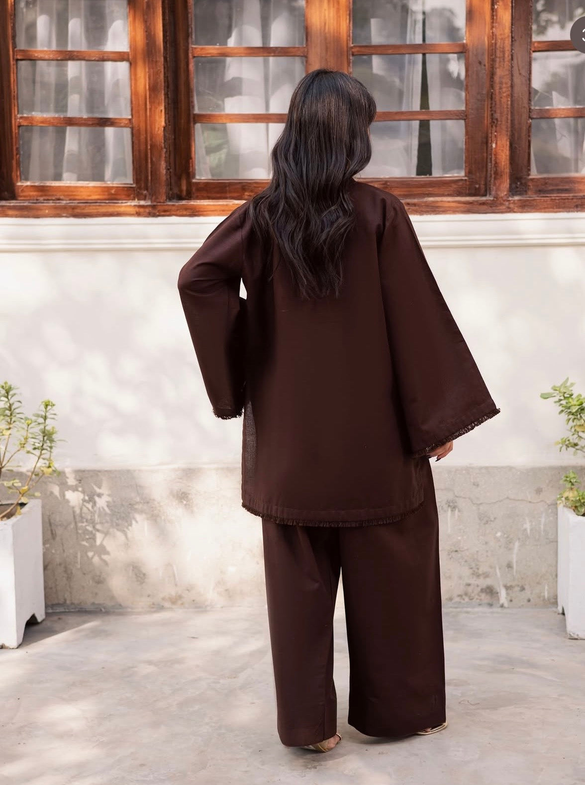 Coco pure cotton farsi top n bottom set