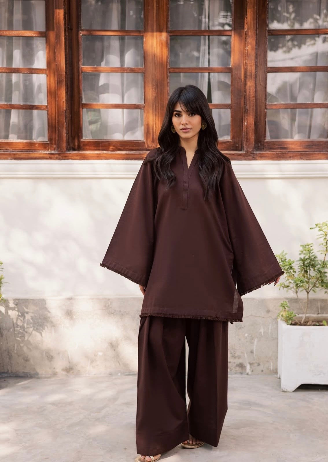 Coco pure cotton farsi top n bottom set