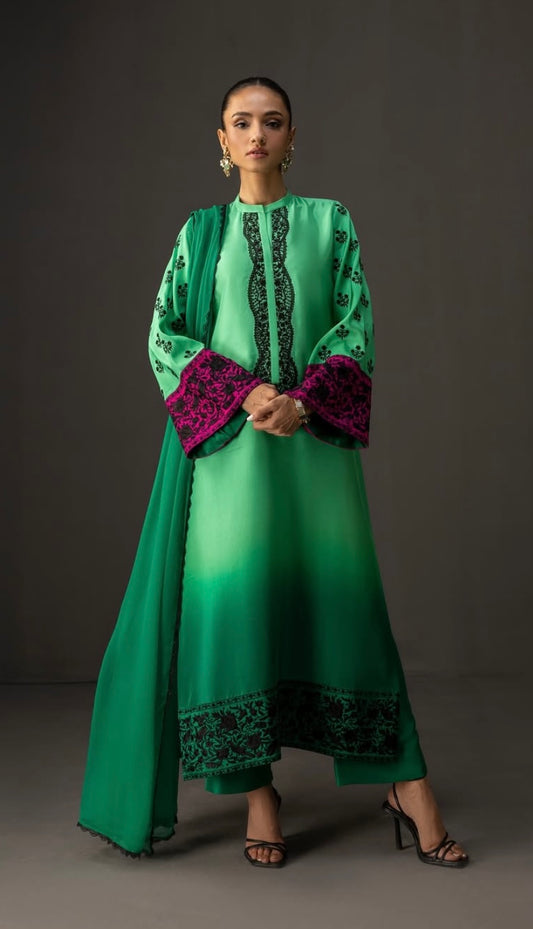 SULA AUMBRE GREEN 3pcs set