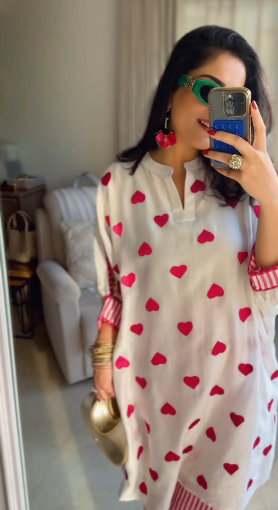 soft heart top n bottom set