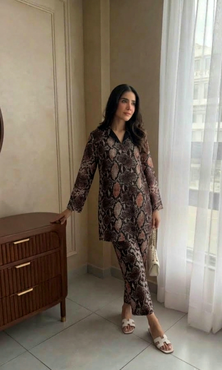 GG brown  python co-ord set