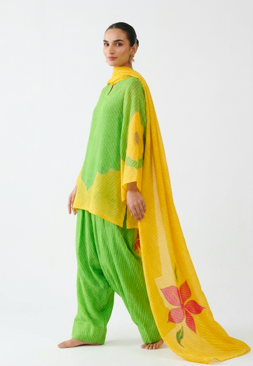 1C lehriya Bandini 3pcs set