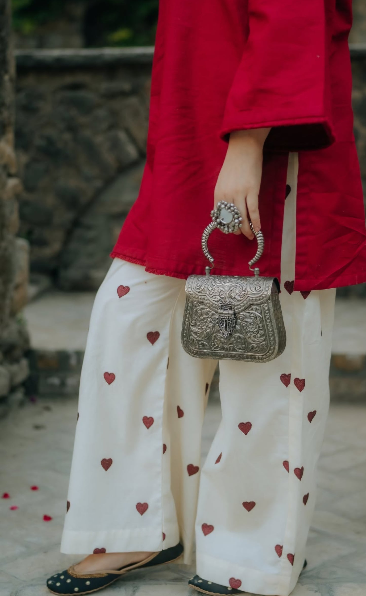 Masoom co-ord set heart