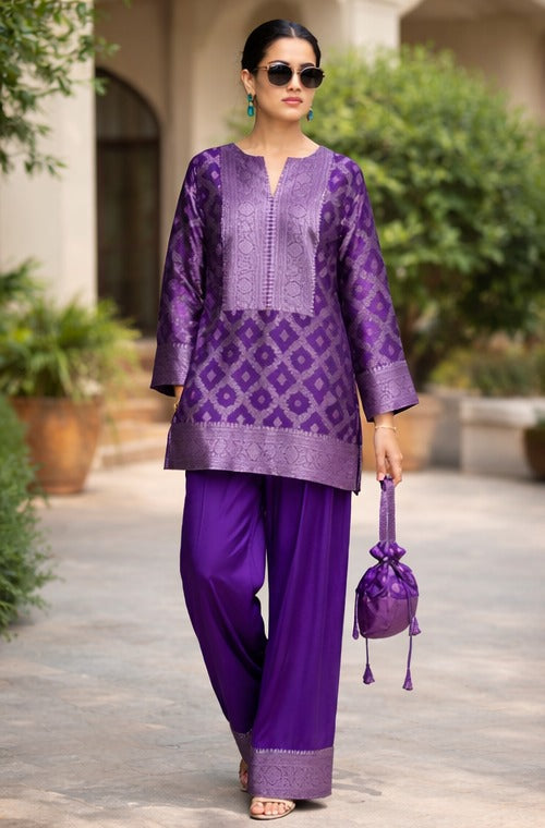 Sabera purple co ord set yee
