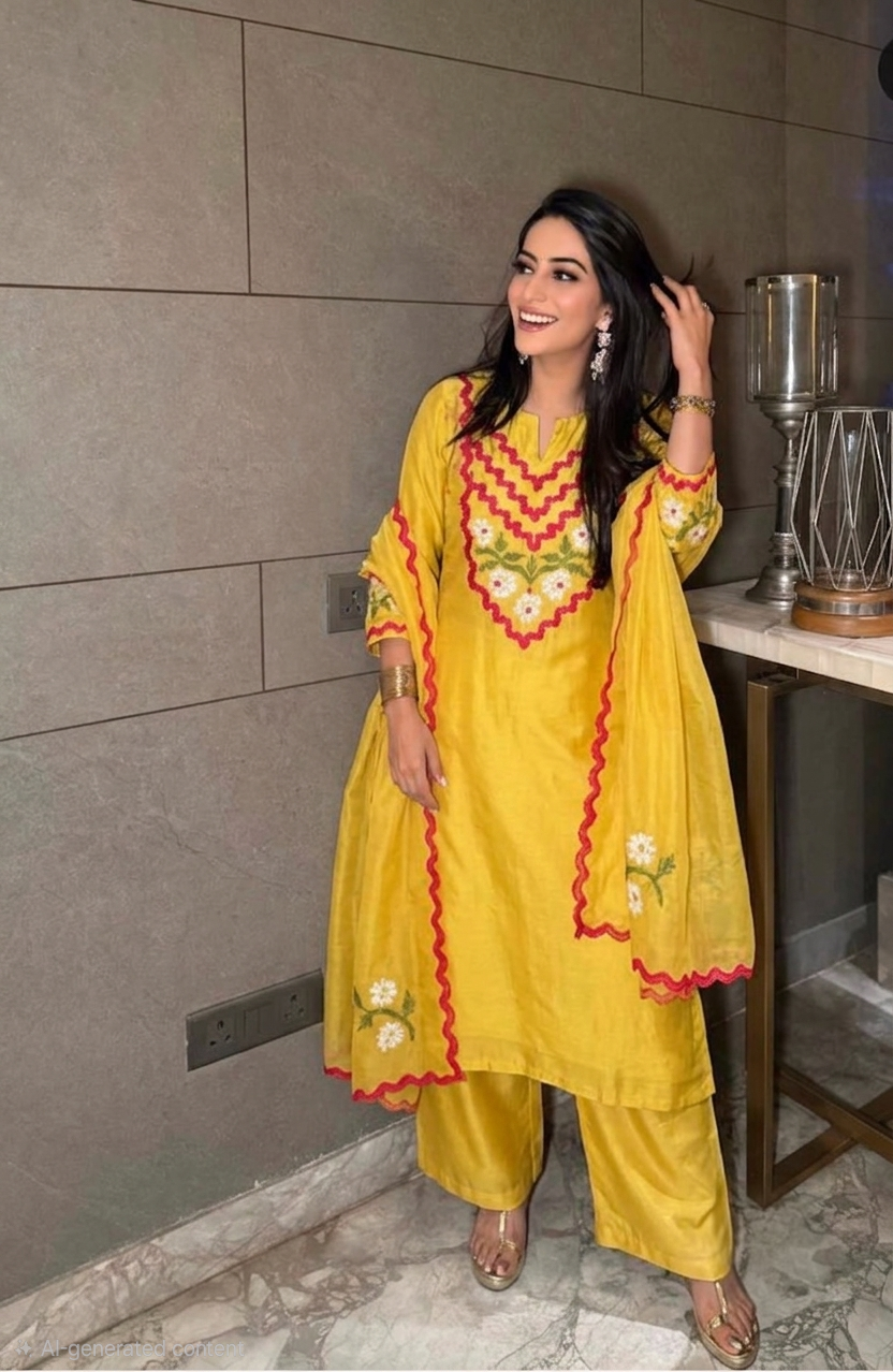 (B2 pure) yellow cotton  3pcs set yee