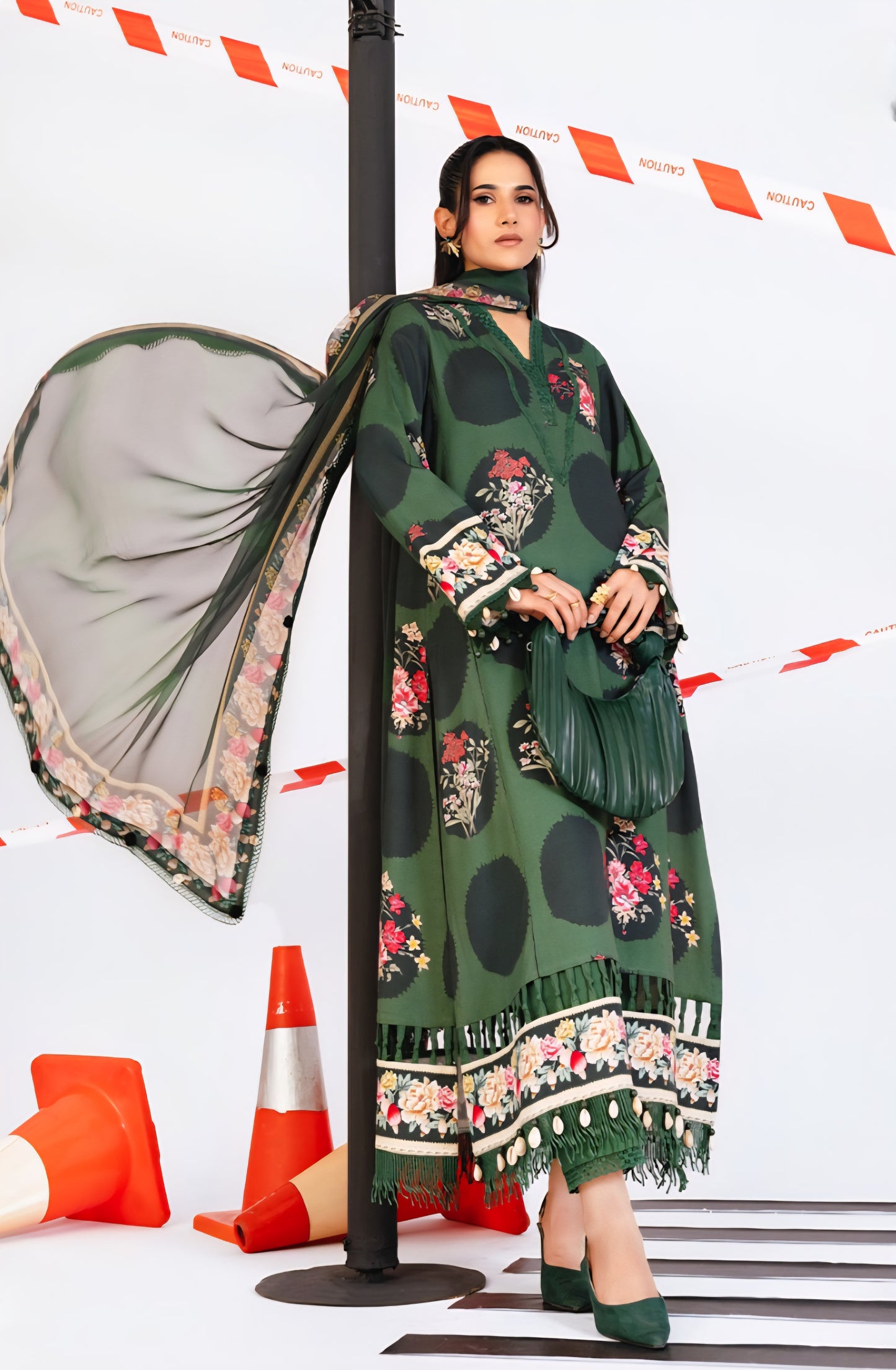 Heaven green  3pcs set