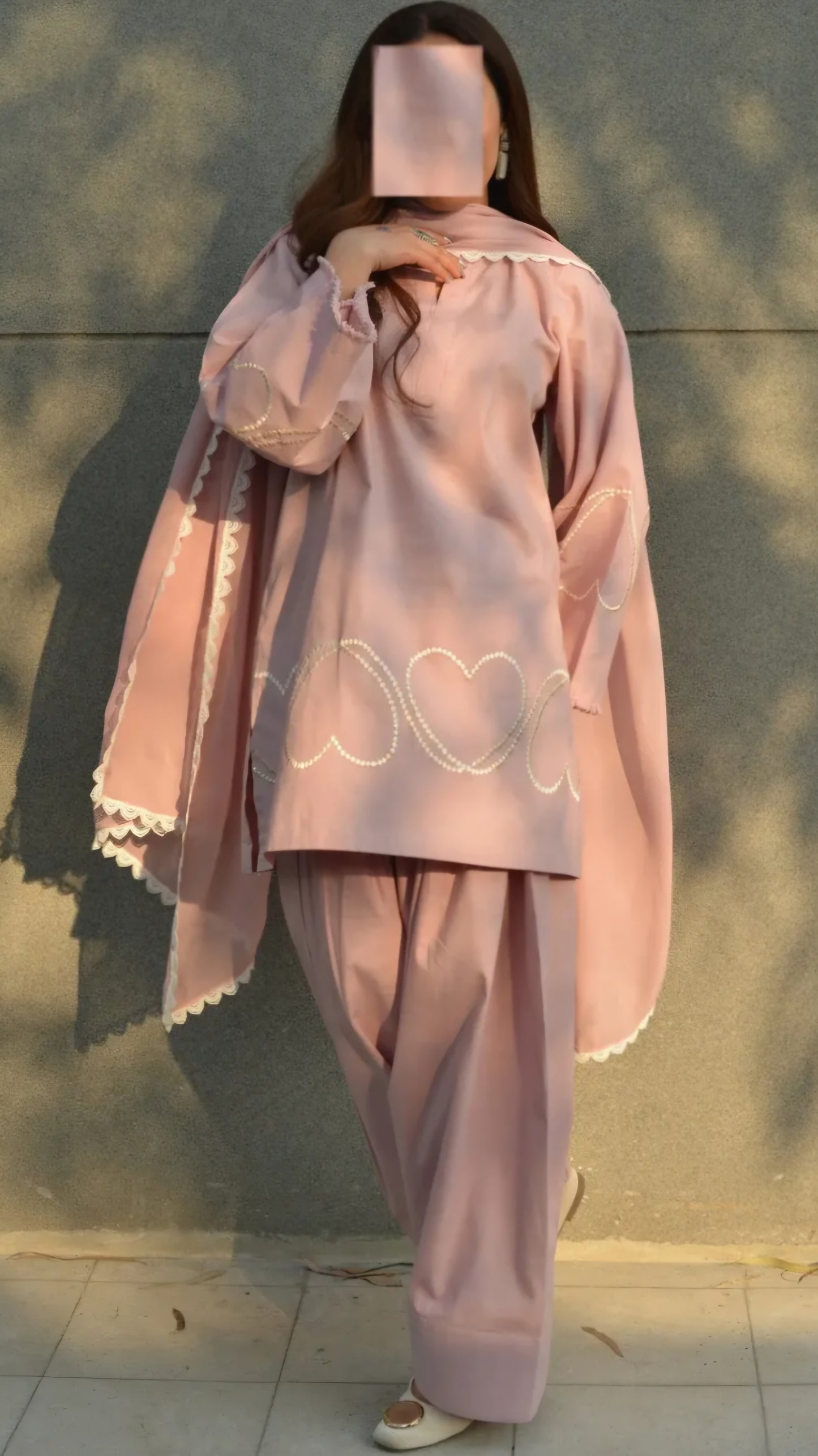 Ishara 3pcs set pink ad2 yee