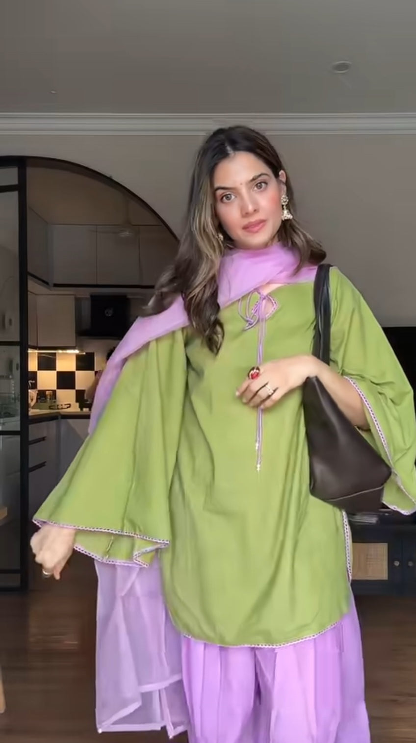Green hues 3pcs set