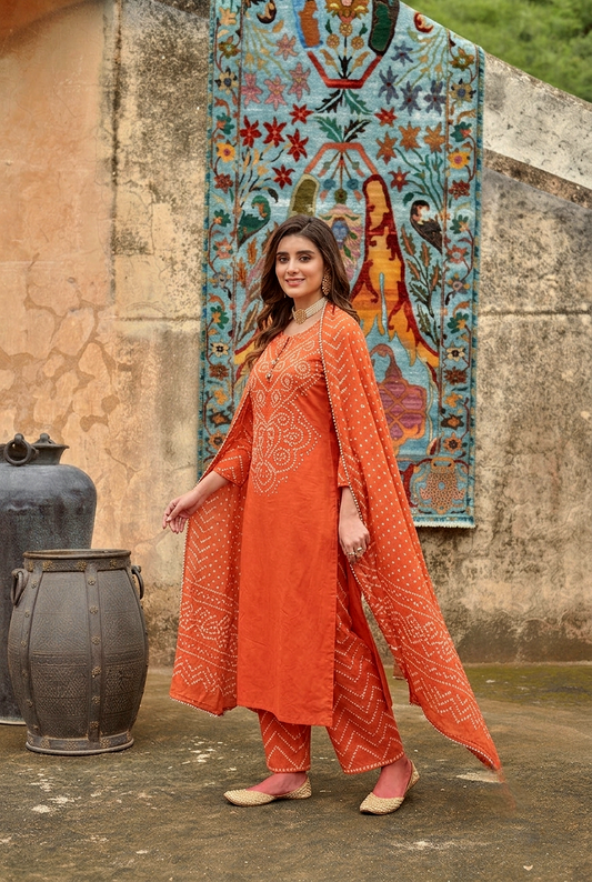 Akshara pure cotton 3pcs set