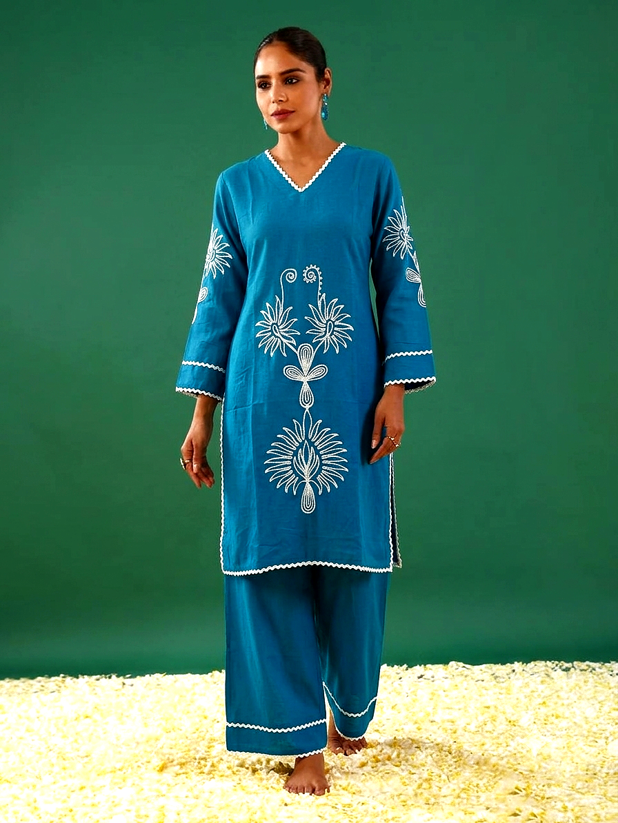 Blue tide ariee co ord set
