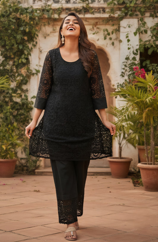 Reimaginged DIYA BLACK CO ORD SET