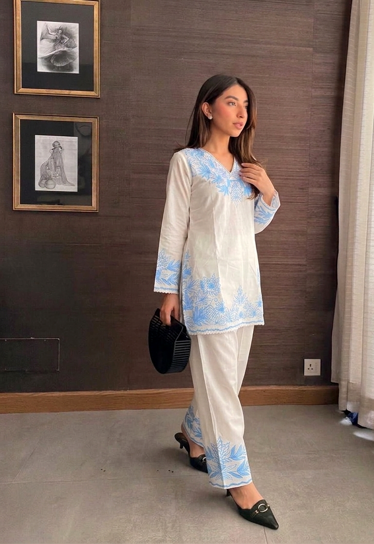 Kismet white co ord set