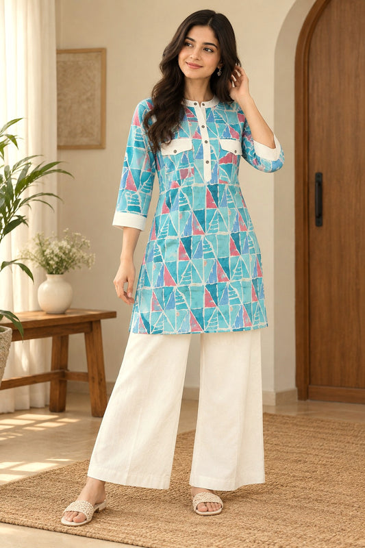 Pink pocket top n bottom set