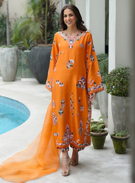 Orange cream 3pcs set