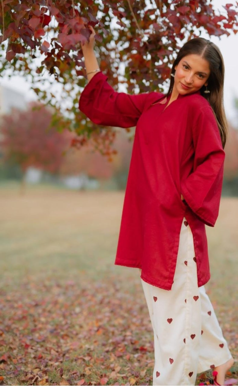 Helina co-ord set heart