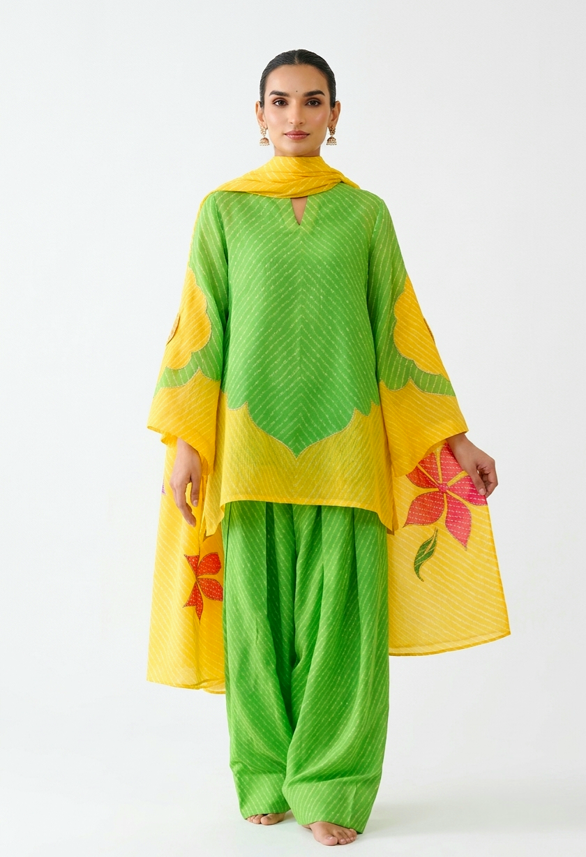 1C lehriya Bandini 3pcs set