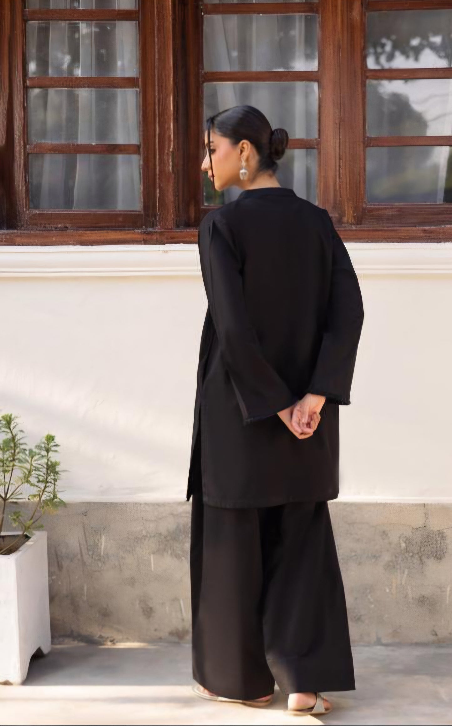 Chand tara BLACK  co-ord set