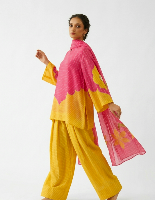 1A lehriya Bandini 3pcs set