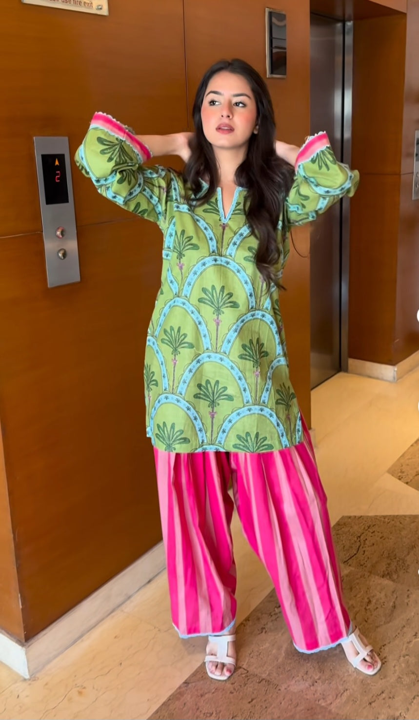 GP tree farshi shalwar set