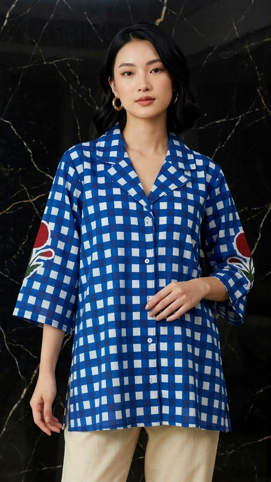 Zen blue  SHIRT