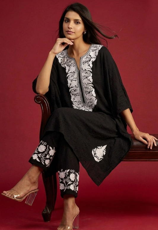 Black treee KAFTAN SET