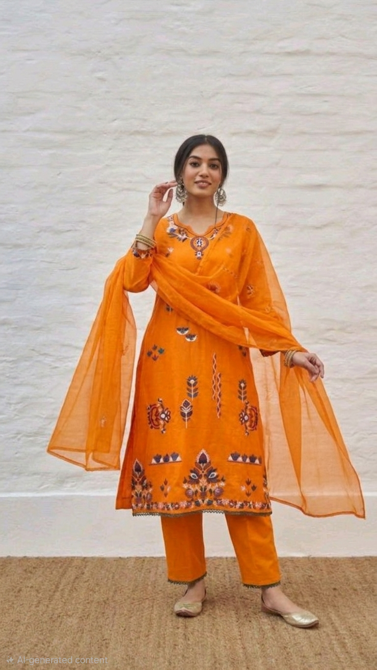 Orange2 cream 3pcs set