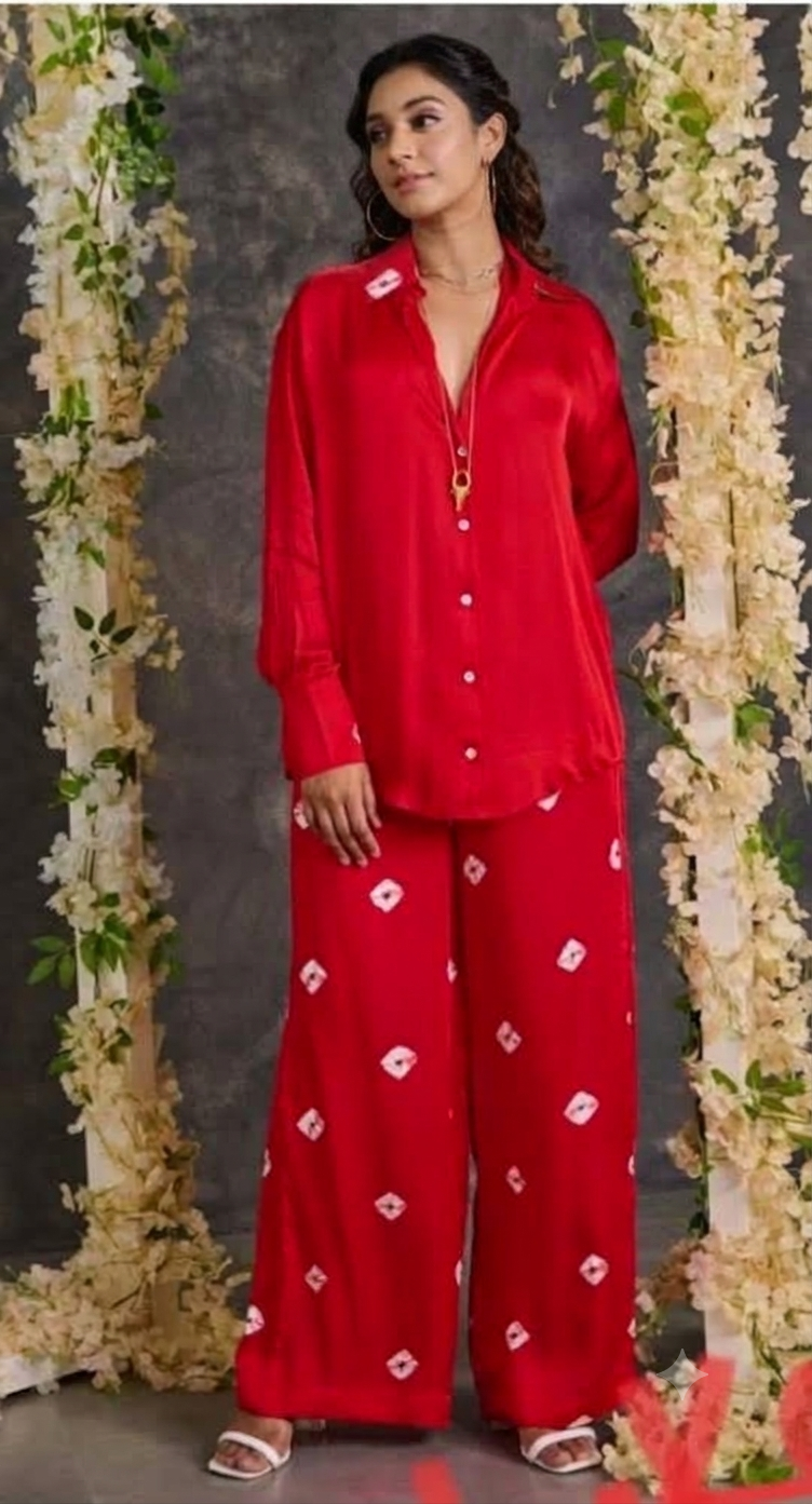 Red riding co ord